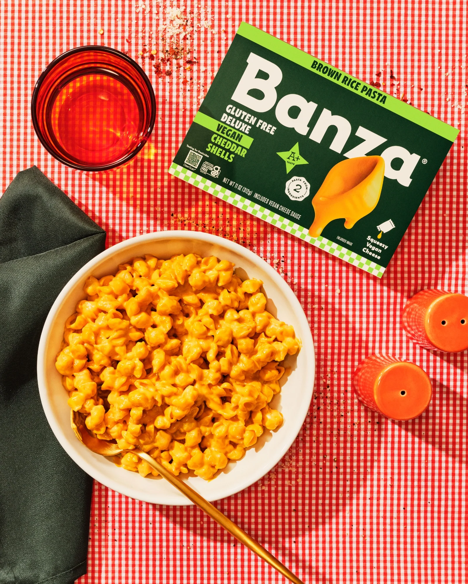 Brown Rice Vegan Deluxe Cheddar Shells - Image 5
